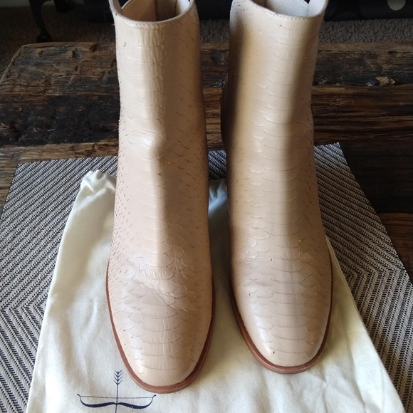 Pour La Victoire Shoes - Pour La Victoire Willux Embossed Leather Boot